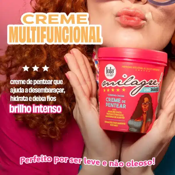 Lola Milagre Creme de Pentear 450g 01