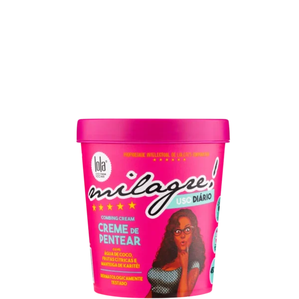 Lola Milagre Creme de Pentear 450g Lola Milagre Creme de Pentear 450g