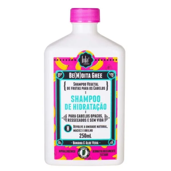 Lola Shampoo Bemdita Ghee Hidratação 250ml