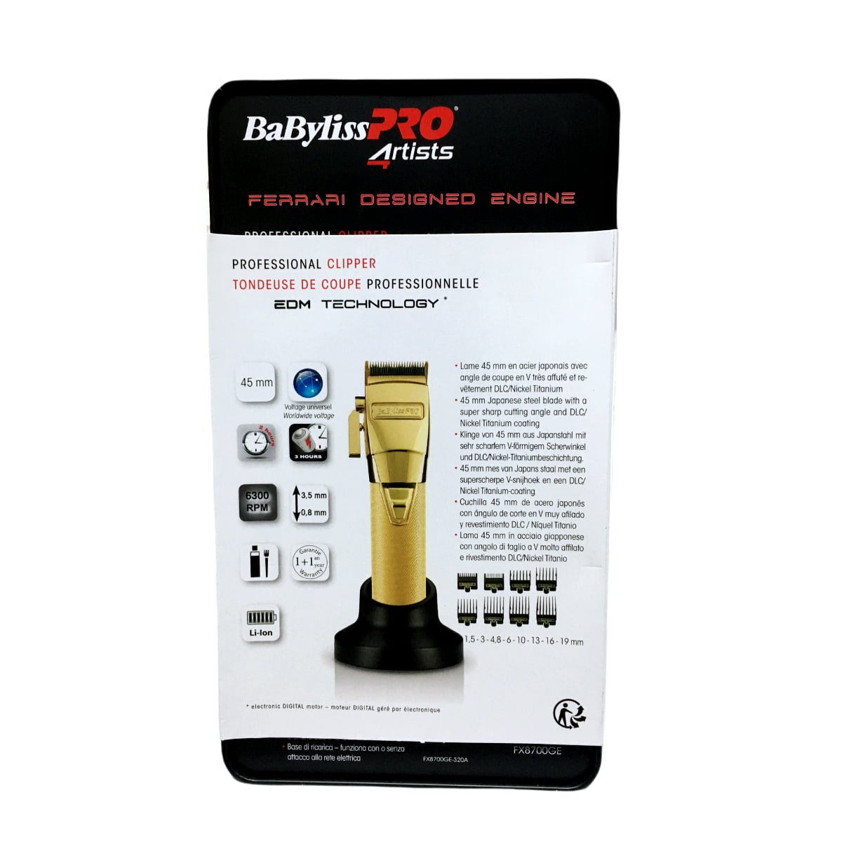 Babyliss Pro Gold Fx Ferrari Designed 3 ferrari2