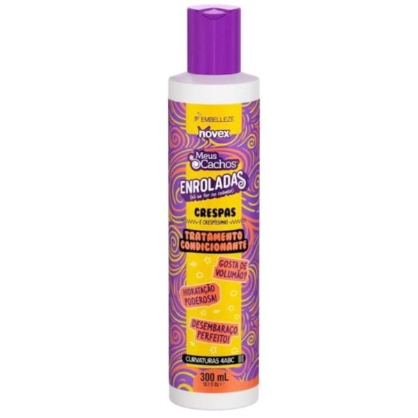 Novex meus cachos enroladas crespas amaciador 300ml
