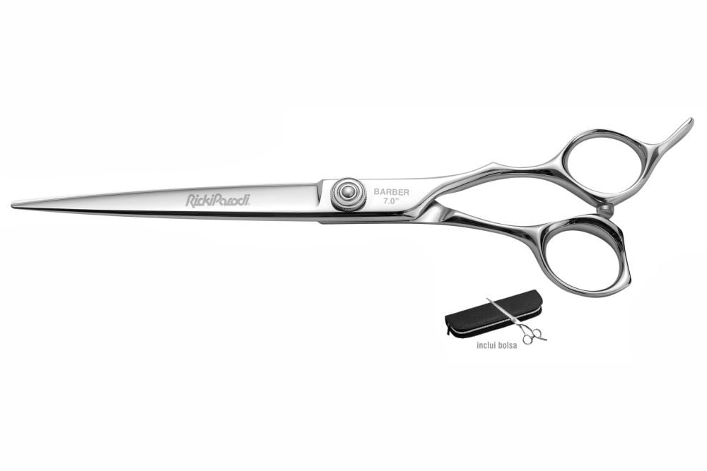 Tesoura Corte com Bolsa Rickiparodi Barber 7.0" 1 45600008