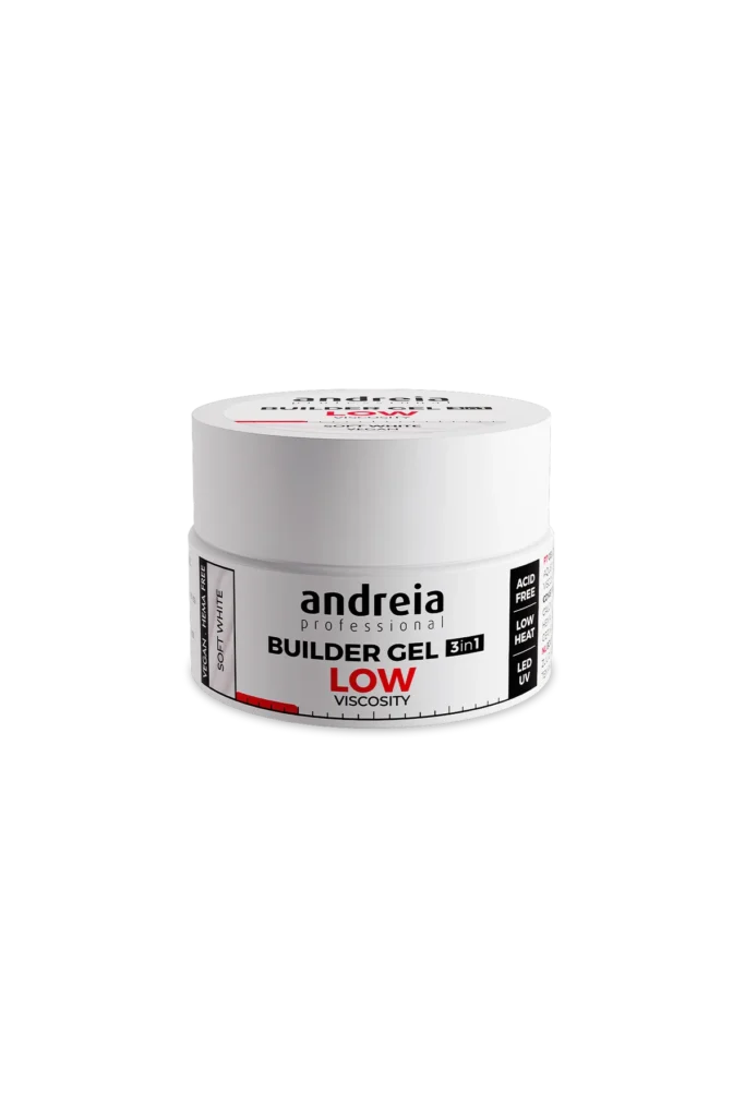 Andreia Professional Builder Gel Low 3 in 1 Soft White