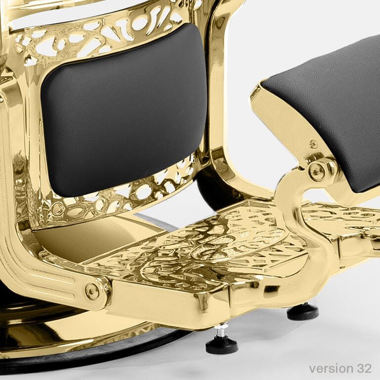 Cadeira Barbeiro MAE GOLD - BLACK 5 15200147 08