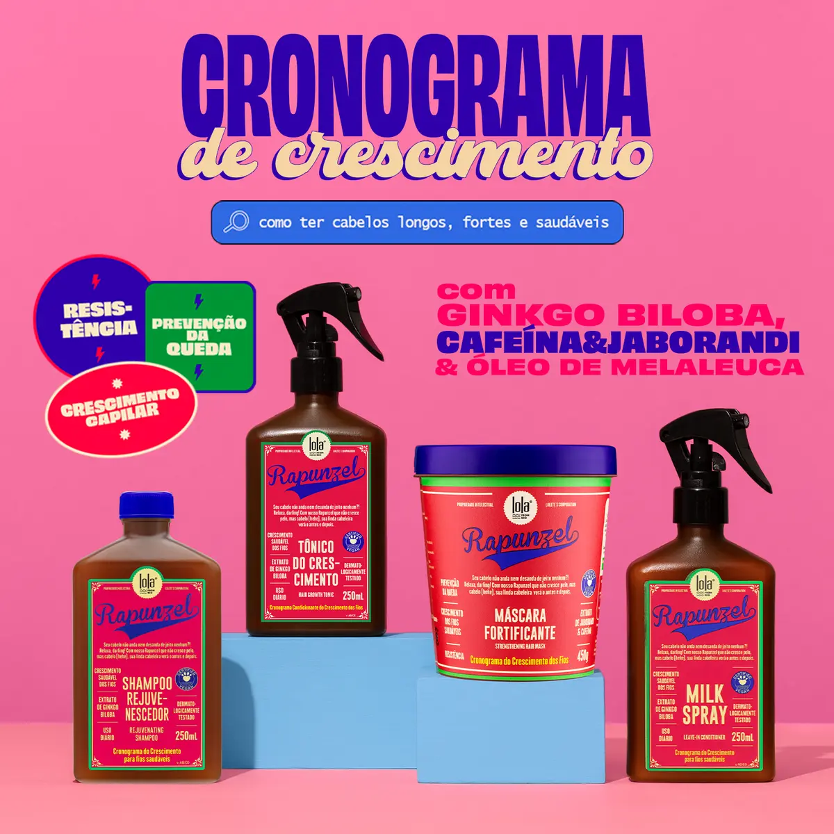 Lola Rapunzel Máscara 450g 4 rapunzel mascara 450g