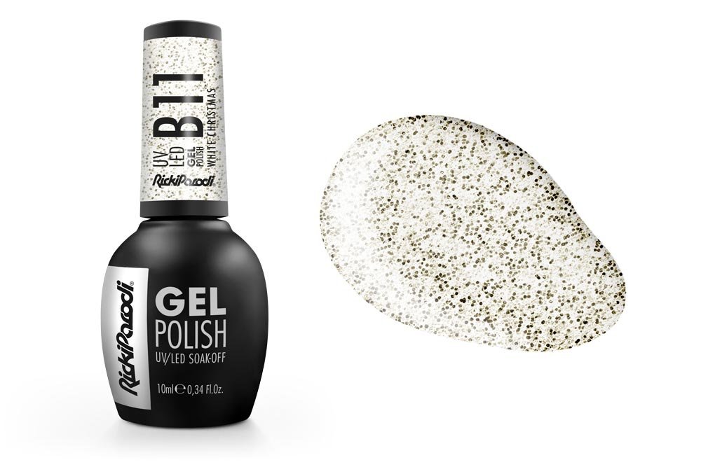 Verniz Gel White Christmas B11 10 ml 4 Verniz Gel White Christmas 1