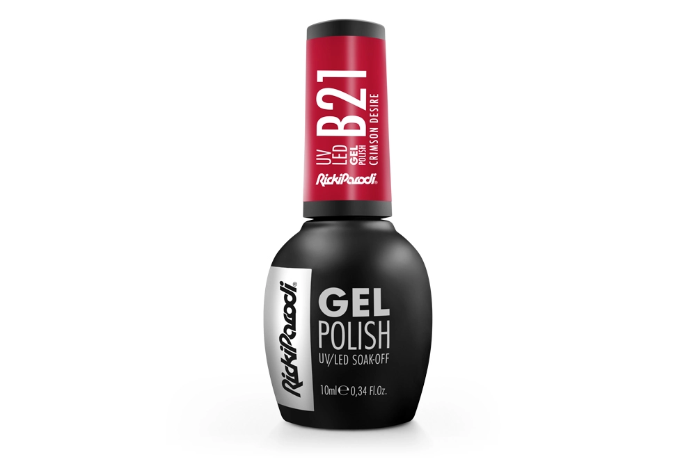 Verniz Gel RickiParodi Crimson Desire B21 10 ml 1 Crimson Desire