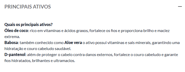 Hidratação Profunda