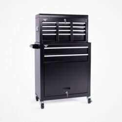 CARRINHO AUXILIAR METALICO BARBEIRO NEGRO ITALOR