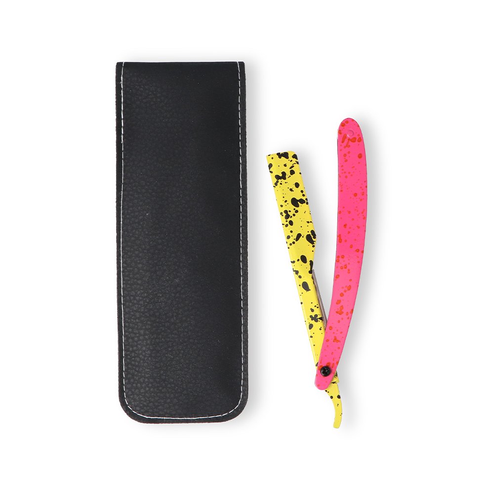 Navalha Blessed Amarela+Rosa 1