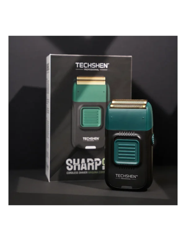 maquina shaver techshen sharpcut verde