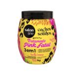 Salon Line Cachos dos Sonhos Pink Fatal Creme Multifuncional 3em1 1kg